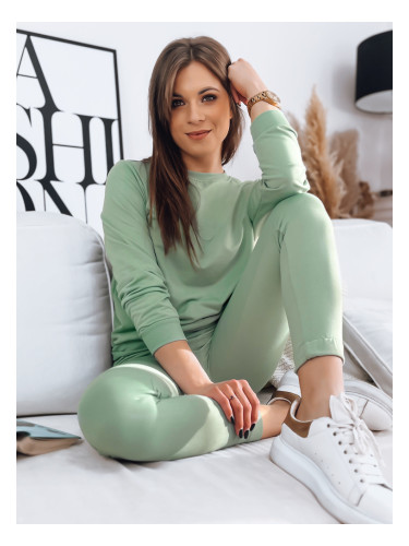 Komplet damski dresowy MILIAN miętowy Dstreet