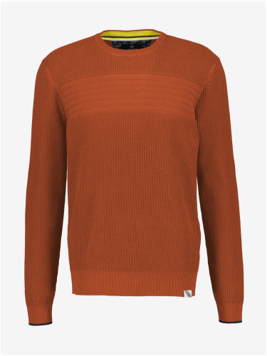 Orange men's sweater LERROS