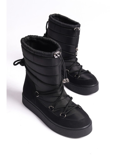 Capone Outfitters Women's Round Toe Parachute Snow Boots