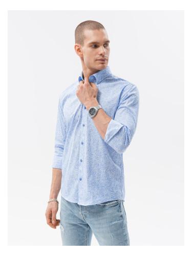 Ombre Clothing Men's shirt with long sleeves