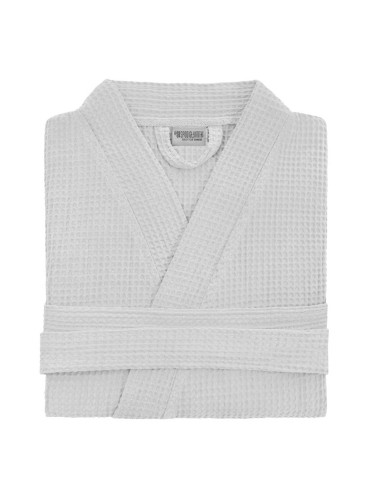 Edoti Waffle bathrobe A619