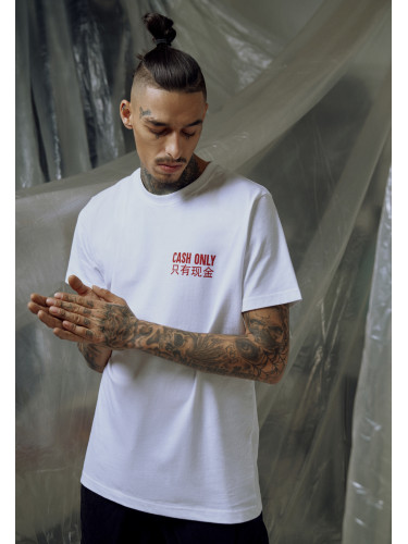 White T-shirt for cash only