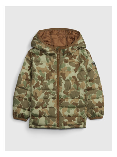 GAP Kids' quilted hooded jacket - Boys