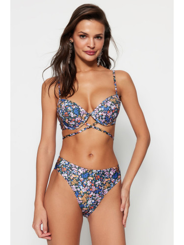 Trendyol цветен печат бикини дъна