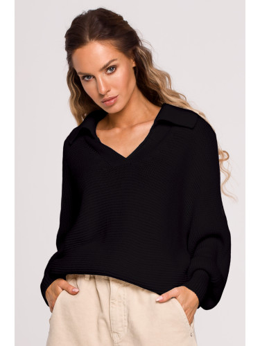 Made Of Emotion Woman's Sweater M687 Black