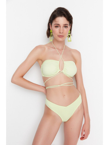 Trendyol мента V-Cut бикини дъна