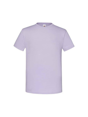 Lavender Men's Combed Cotton T-shirt Iconic Sleeve Fruit of the Loom