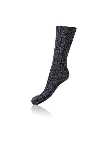 Bellinda 
NORWEGIAN STYLE SOCKS - Men's winter socks of Norwegian type - black