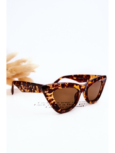 Women's Sunglasses Cat's Eye Brown