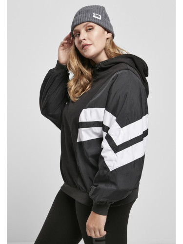 Дамски суитшърт с качулка от найлон Crinkle