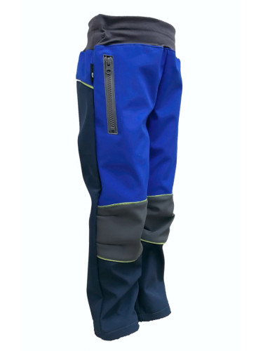 Softshell trousers - dark blue-royal blue