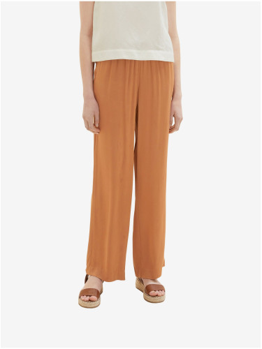 Brown women's trousers Tom Tailor - Women's