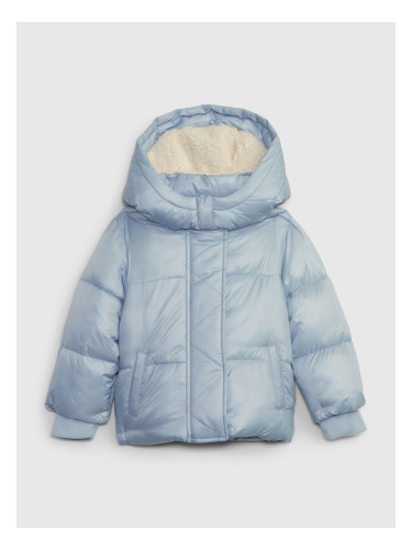 GAP Kids Quilted Jacket Hooded - Girls