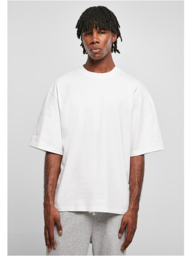 Eco-friendly T-shirt with oversized sleeves white