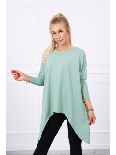 Oversize blouse dark mint