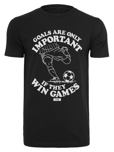 Soccer Balls Coming Home Important Games Black T-Shirt