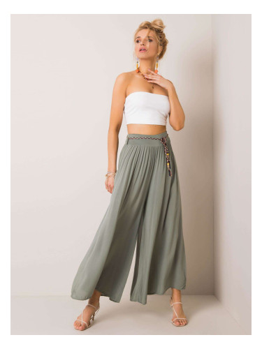 Дамски панталон  Fashionhunters Wide leg