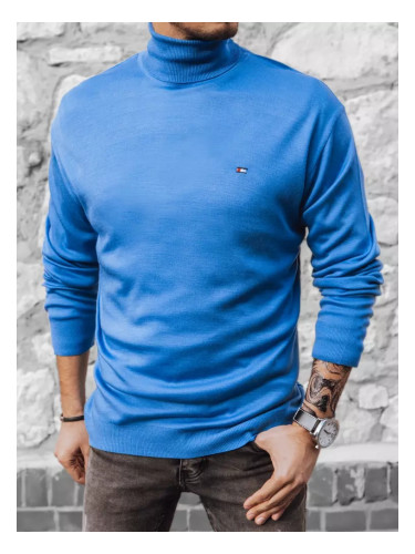 Sweter męski niebieski Dstreet