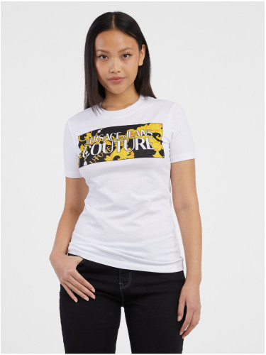 White women's T-shirt Versace Jeans Couture