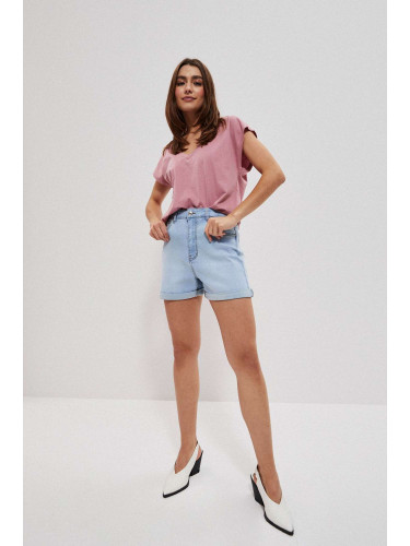 Marisse Bermuda Shorts L-Sh-3712 L.Blue