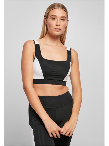 Women's Bra Color Block Black/White