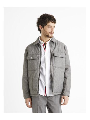 Celio Insulated Jacket Dustripes - Mens