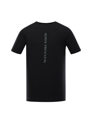 Men's cotton T-shirt ALPINE PRO ZIMIW black variant pc