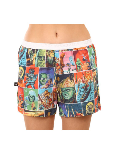 Women's boxer shorts Represent alien attack