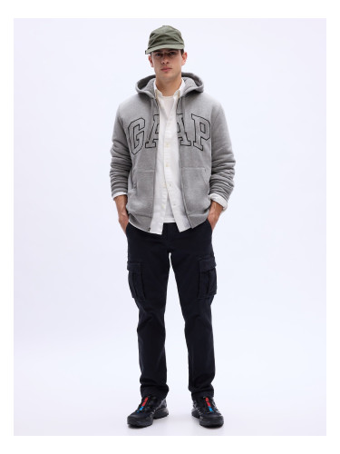 GAP Sweatshirt with sherpa logo - Men