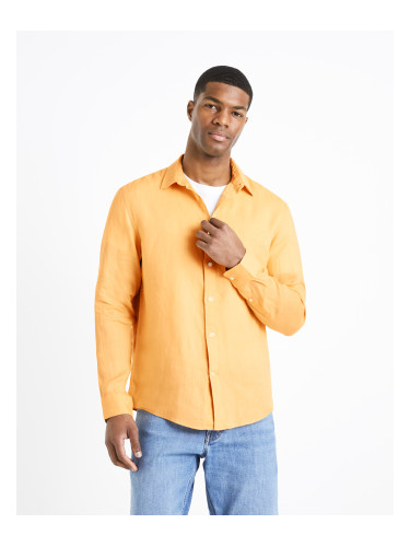 Celio Linen Shirt Daflix - Mens