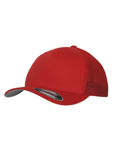 Mesh Trucker Cap Red