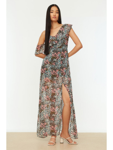 Дамска рокля Trendyol Floral Patterned