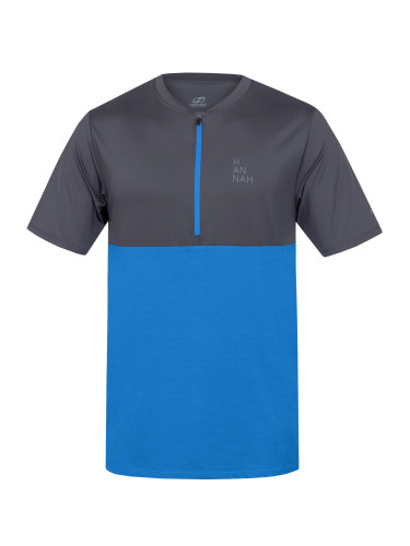 Men's T-shirt Hannah SANVI asphalt/french blue mel