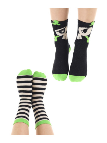 mshb&g Pirate Boy 2 Pack Socket Socks Set