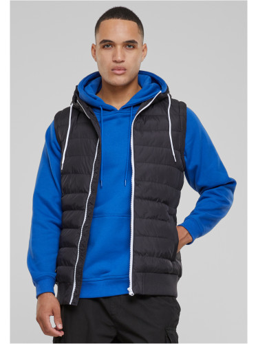 Small bubble hood vest blk/wht