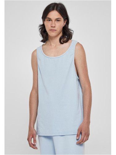 Heavy Oversized Balticblue Acid Wash Tank