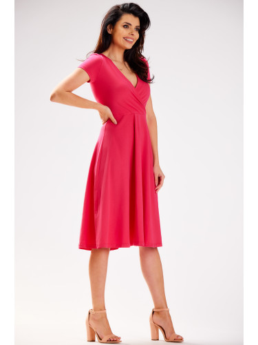 Infinite You Woman's Dress M292 Fuchsia