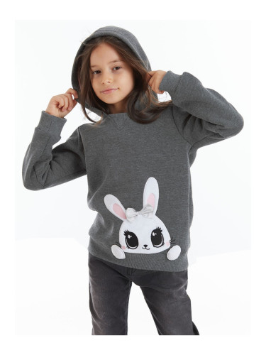Denokids Cute Rabbit Girls Sweatshirt