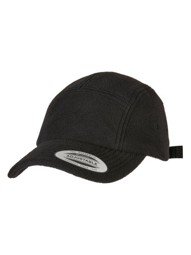 Polar Fleece Jockey Cap Black