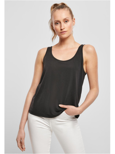 Women's modal loose top black