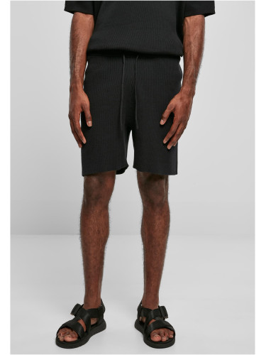 Ribbed shorts black