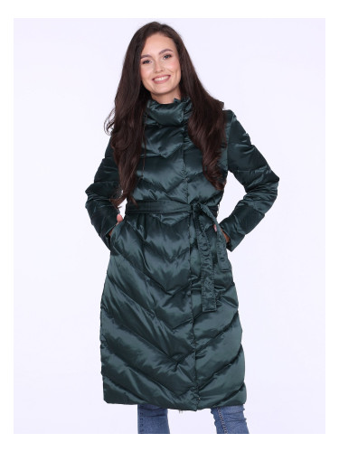 PERSO Woman's Long tied down coat for women