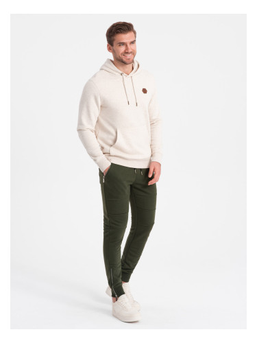 Ombre Men's jogger sweatpants - olive