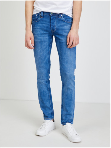 Blue Mens Slim Fit Jeans Jeans Cash Jeans Jeans - Men