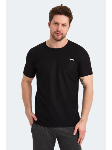 Мъжка тениска Slazenger Saturn черна