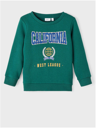 Green boys' sweatshirt name it Lauge - Boys