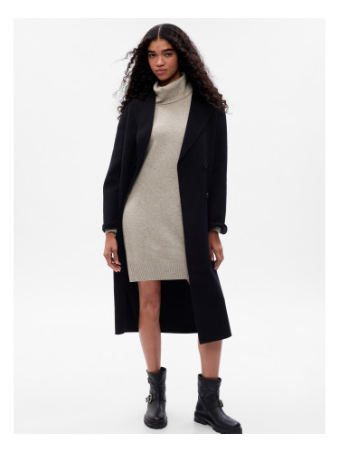 GAP Knitted Mini Dress with Turtleneck - Women