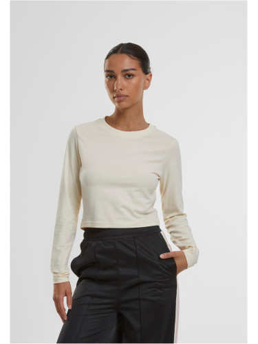 Women's Organic White Sand Long Sleeve