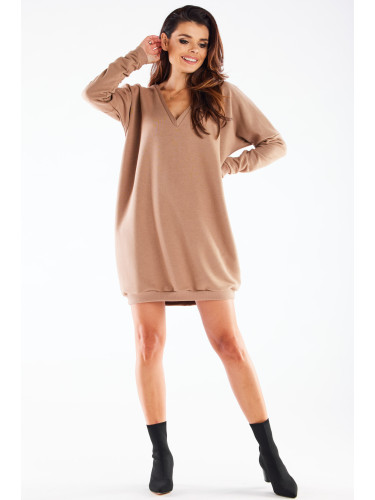 Infinite You Woman's Dress M272 Beige