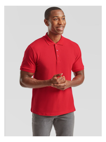 Iconic Polo Friut of the Loom Men's Red T-shirt